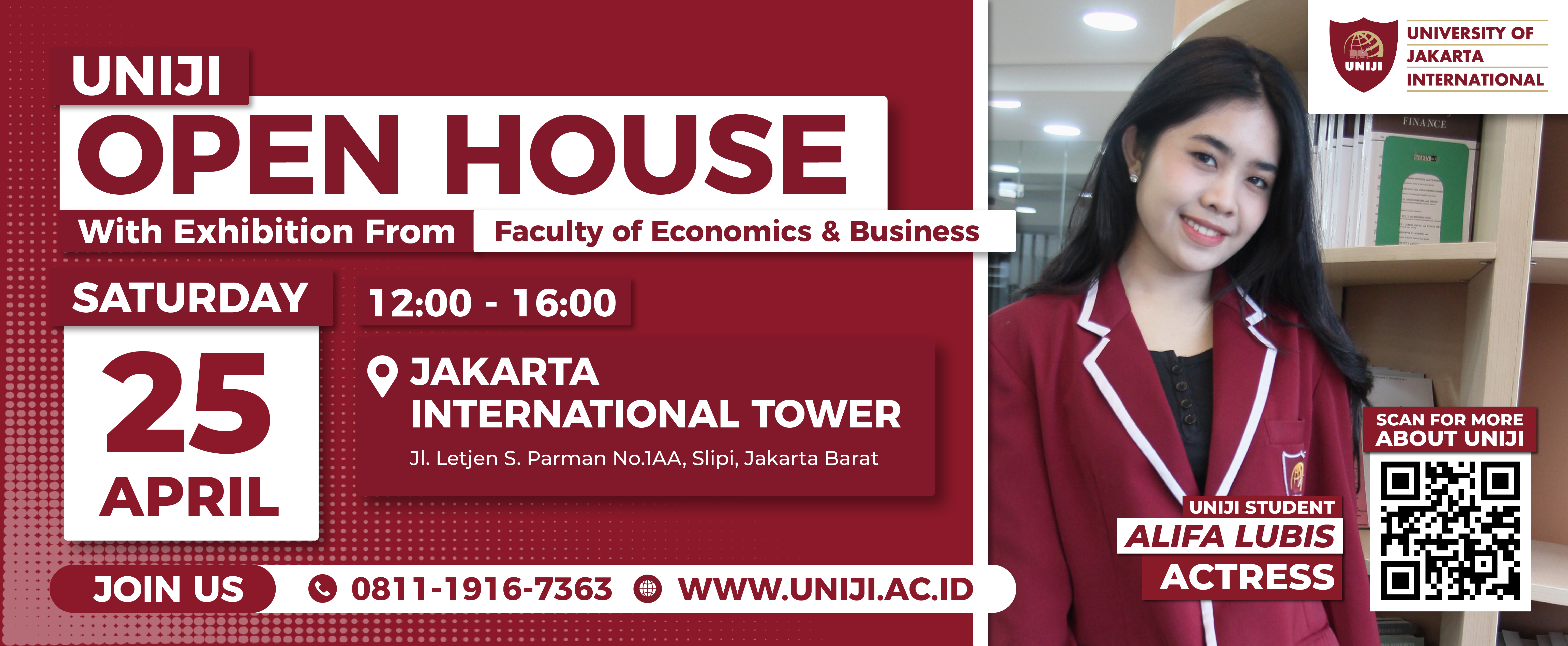 UNIJI Open House April 2026 | Business & Accounting Exhibition Jakarta