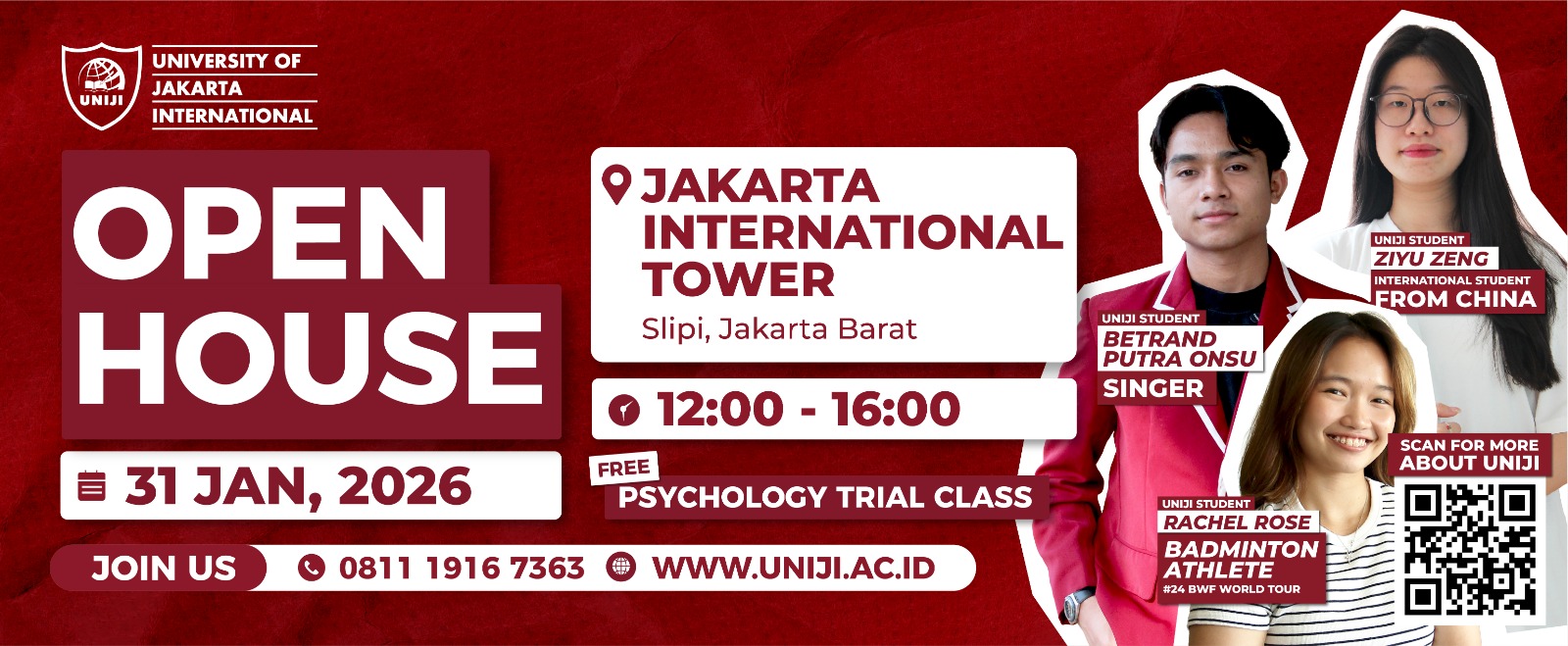 UNIJI Open House - Discover Your Path to an International Future Now