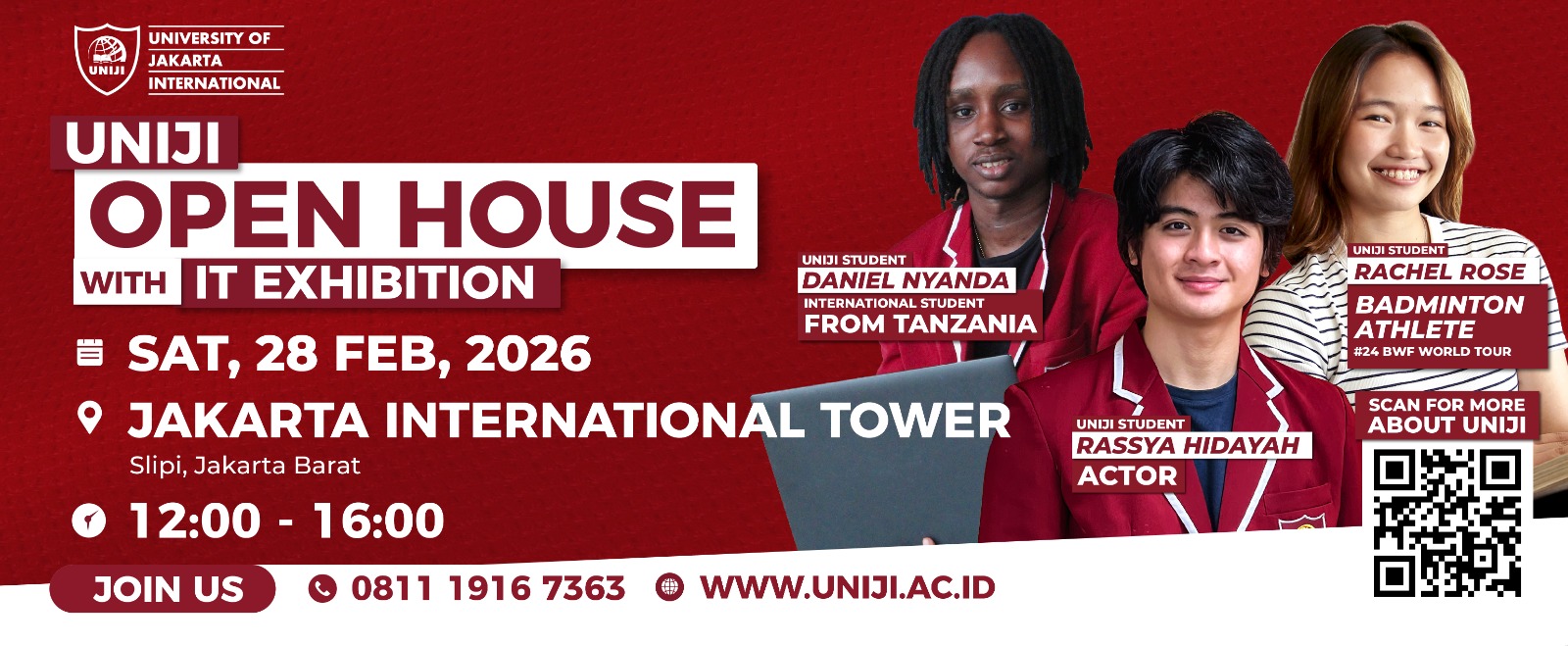 UNIJI Open House 2026: Discover International Education and Technology Innovation in Jakarta
