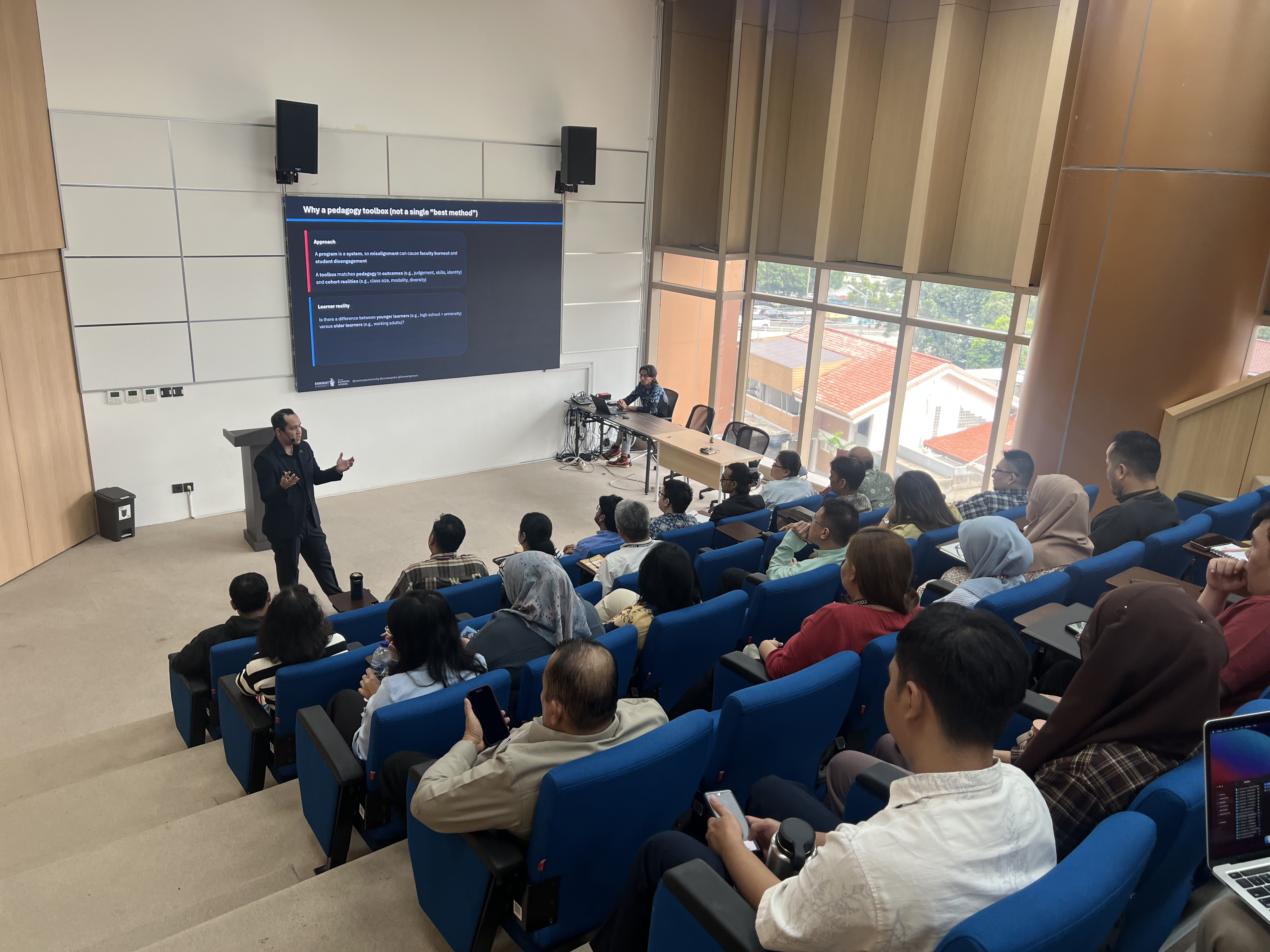 UNIJI Hosts Prof. Lim Weng Marc for Inspiring Guest Lecture on Innovative Teaching Strategies